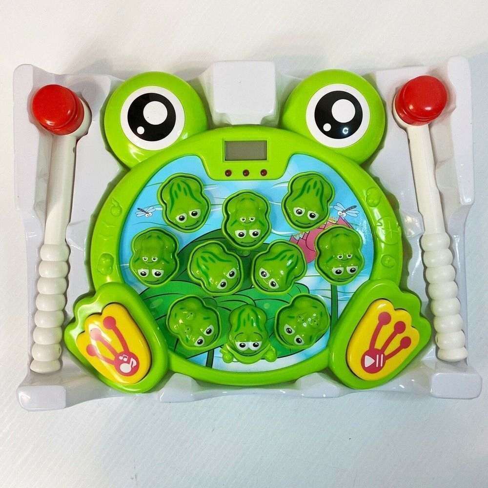 KKONES Music Super Frog Game Toddler Toys -5 Languages. OPEN BOX